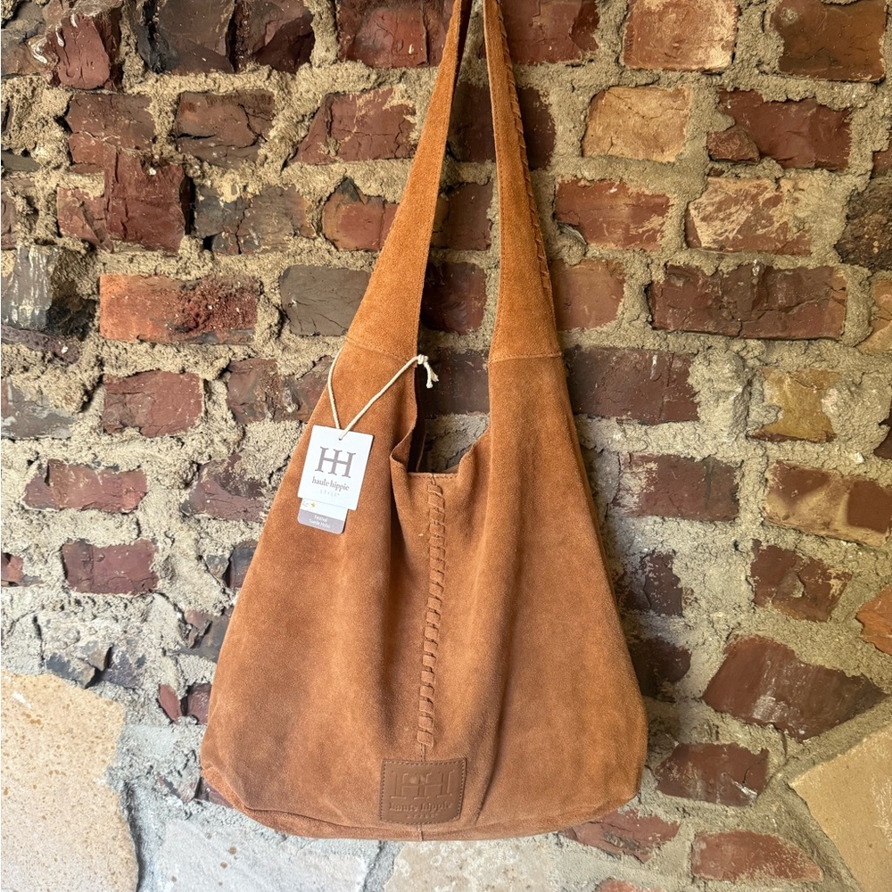 Haute Hippie Suede Shoulder Bag